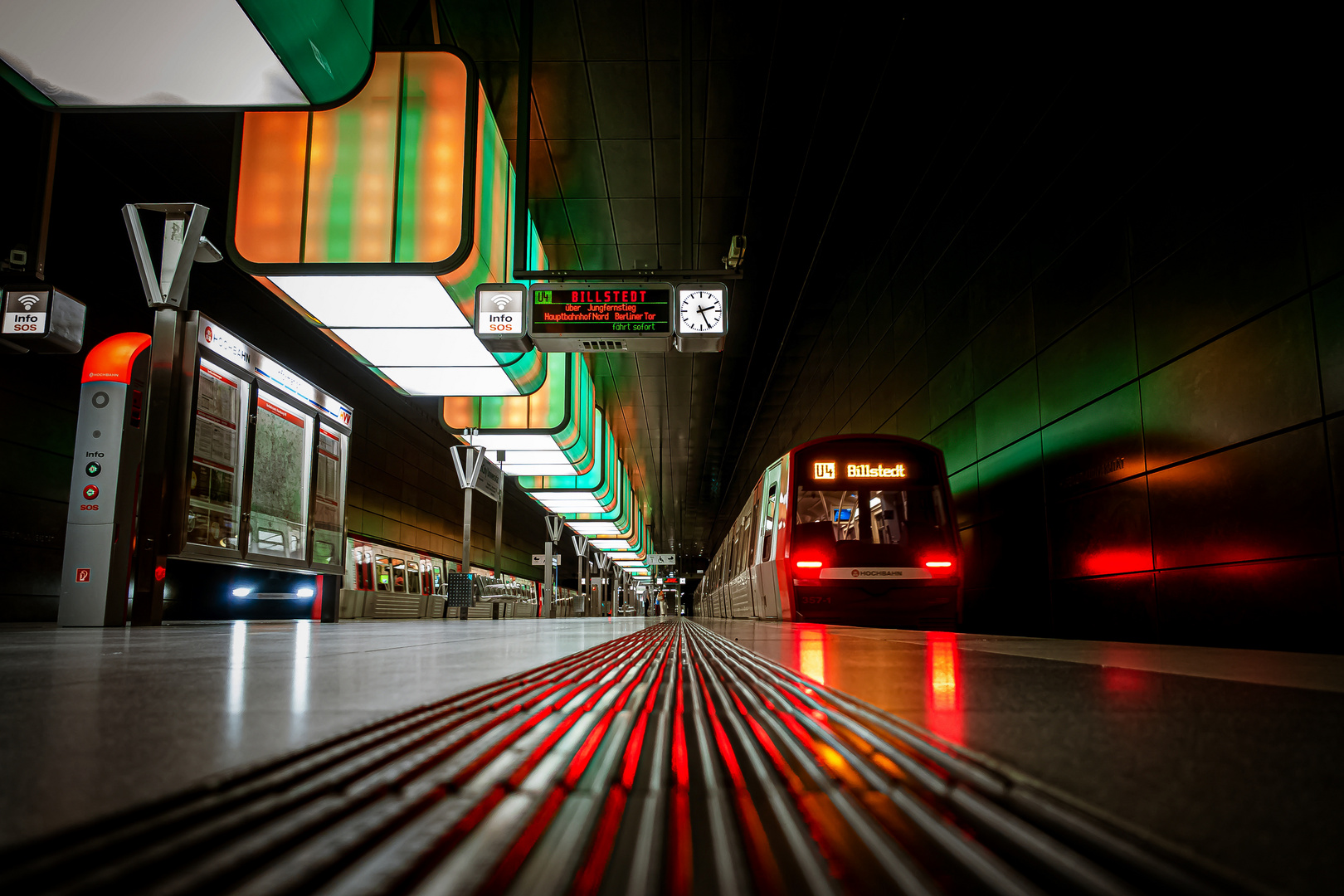 Hamburg U-Bahn Hafencity Universität 