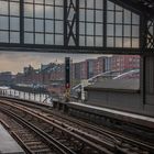 Hamburg U-Bahn Haltestelle