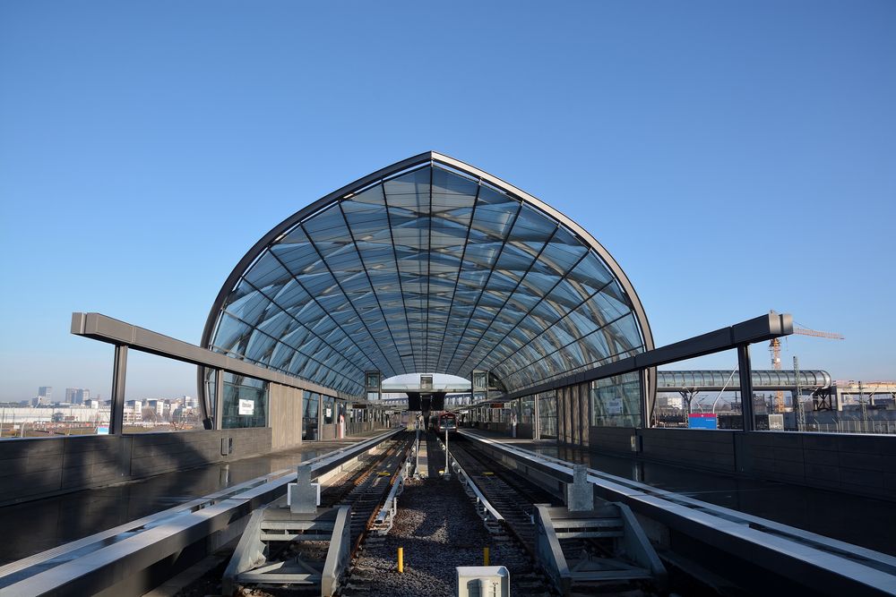 Hamburg U-Bahnhof Elbbrücken