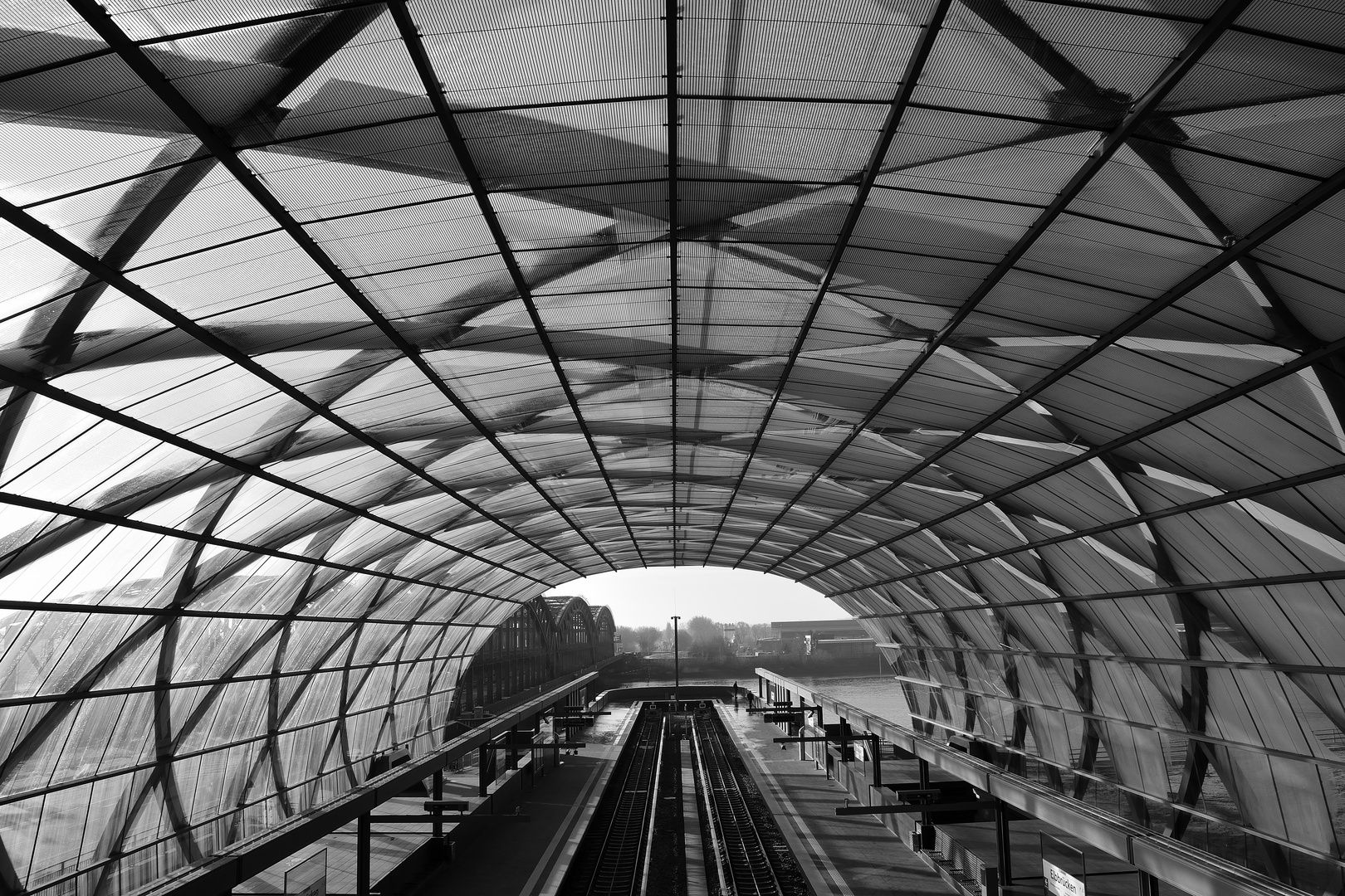 Hamburg U-Bahnhof Elbbrücken