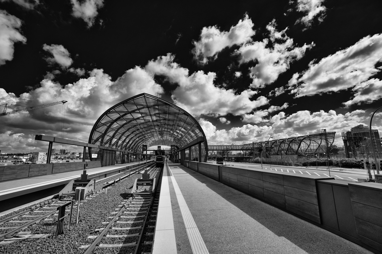 Hamburg - U-Bahnstation Elbbrücken