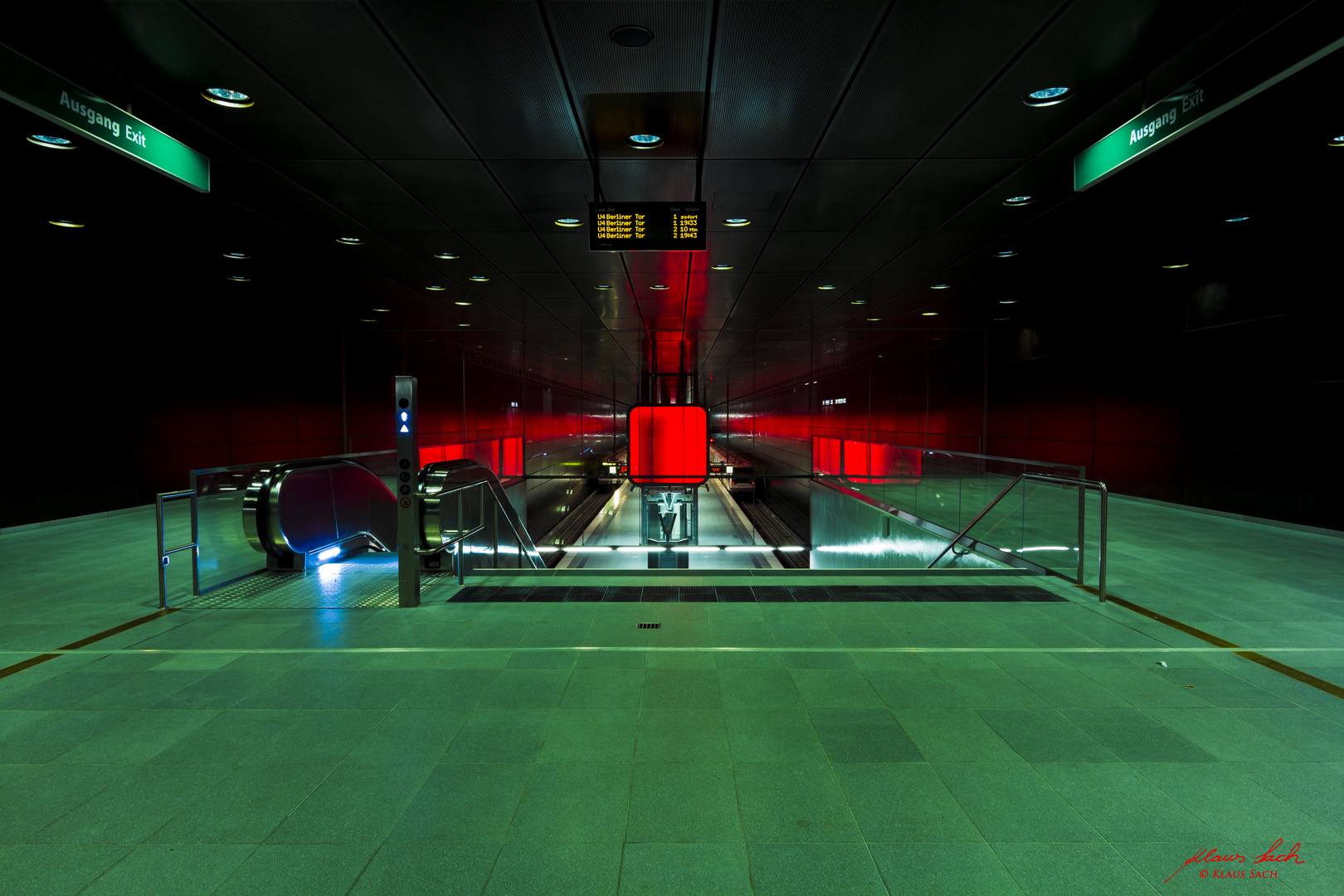 Hamburg U-Bahnstation HafenCity Universität