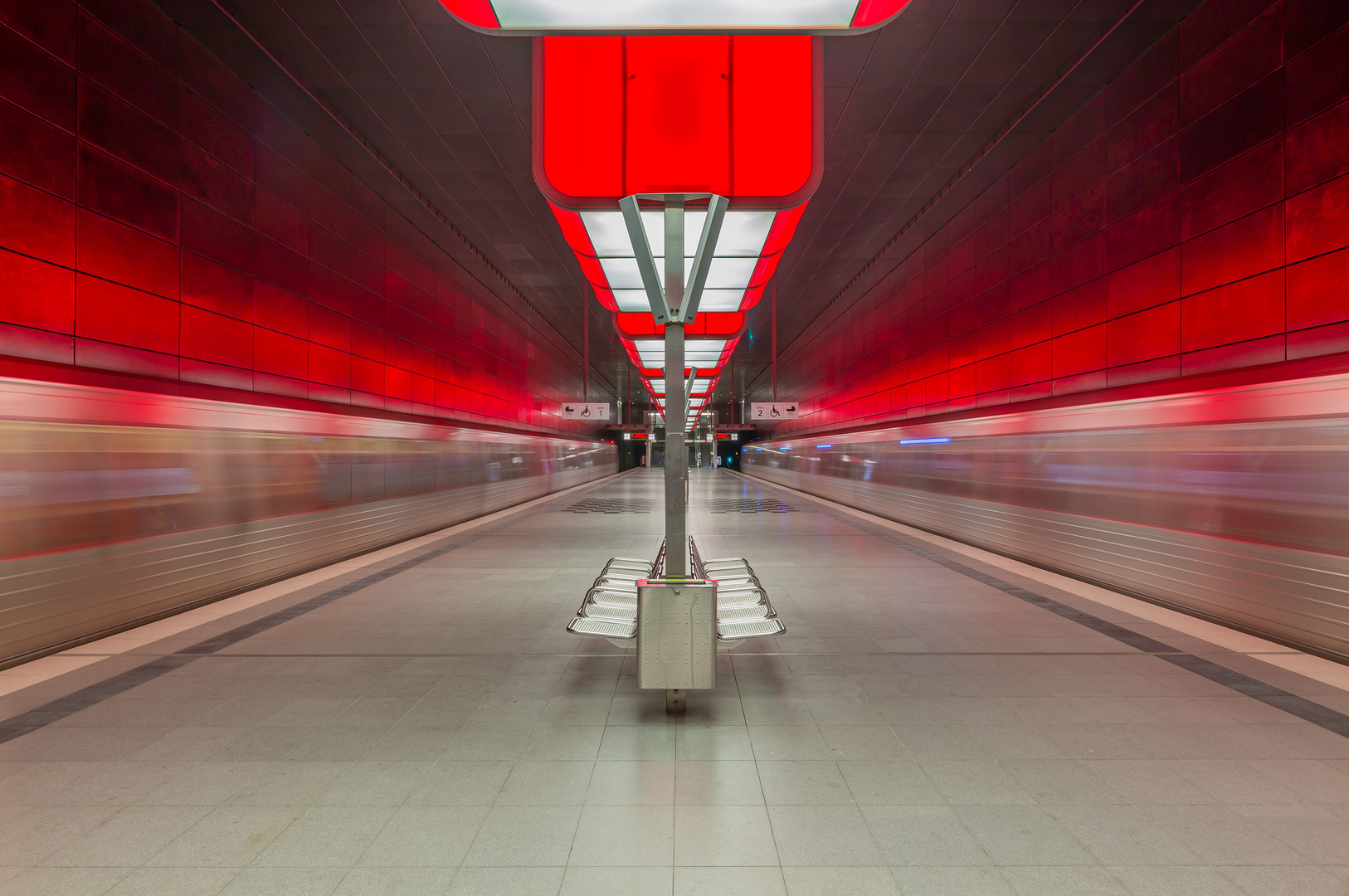 Hamburg U-Bahnstation Universität