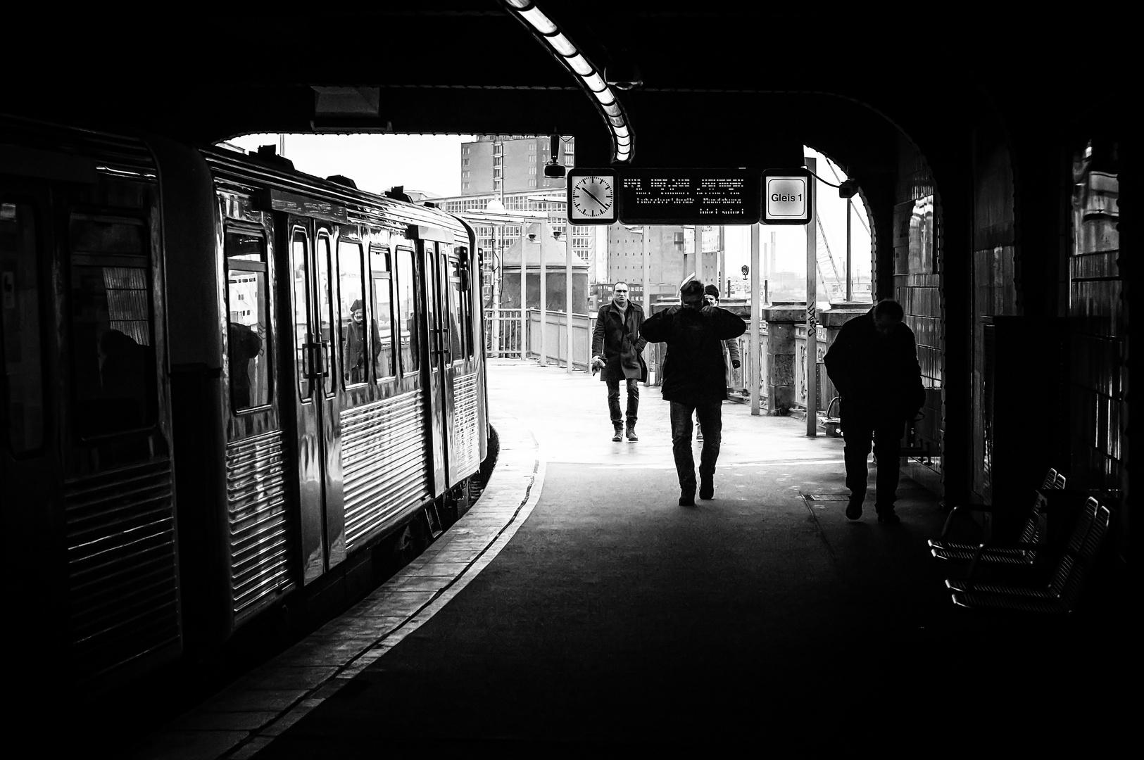 Hamburg U3 Station Landungsbrücken