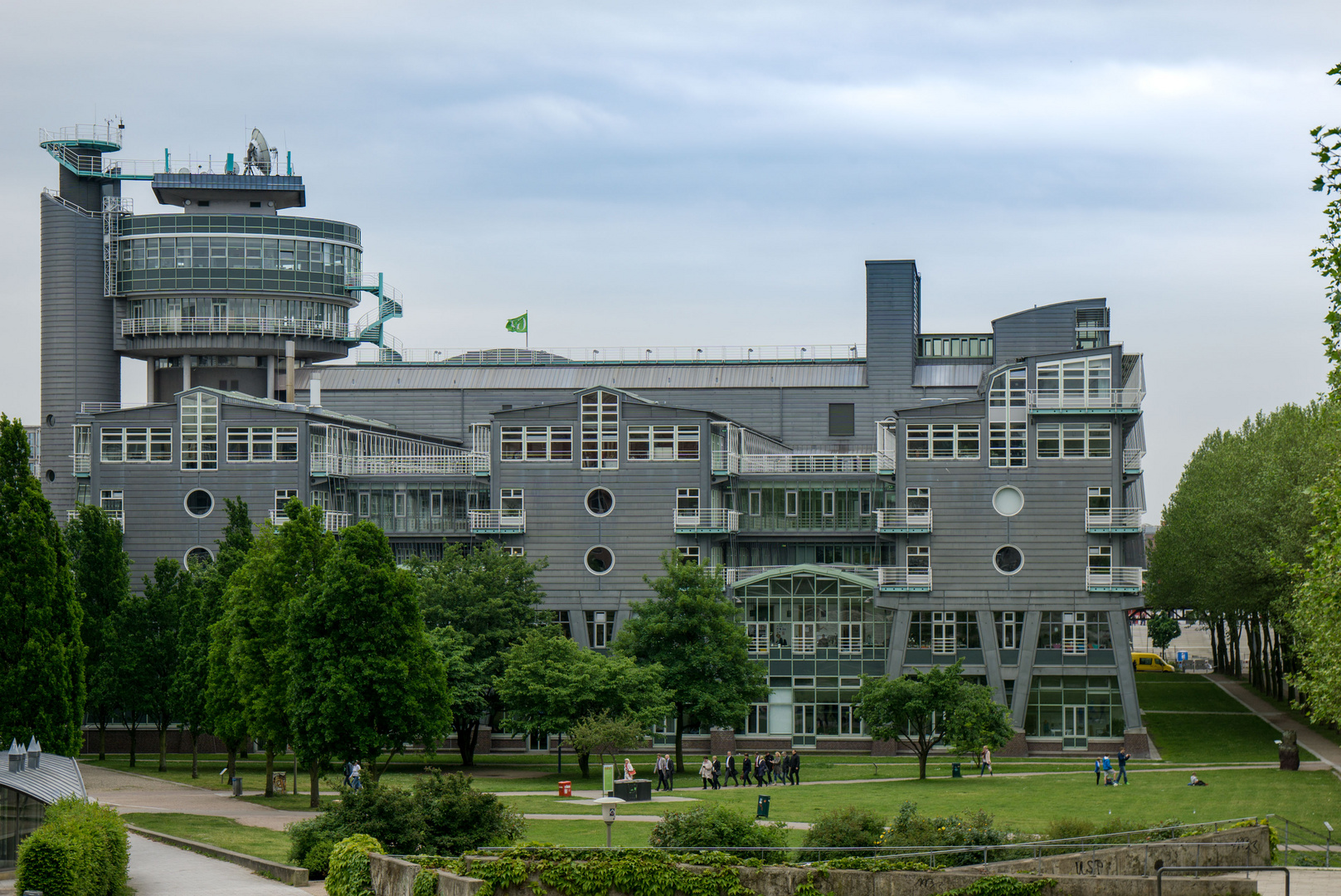 Hamburg: Verlagshaus Gruner+Jahr (Rückansicht)