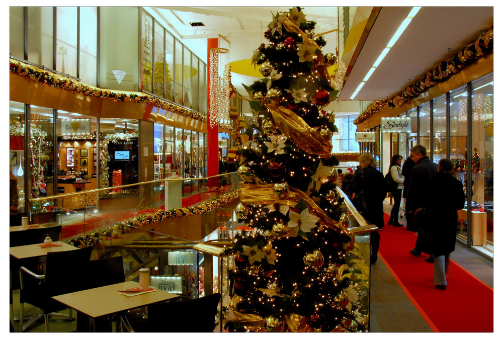 Hamburg VII, ir de compras para la Navidad (Einkaufen für Weihnachten)