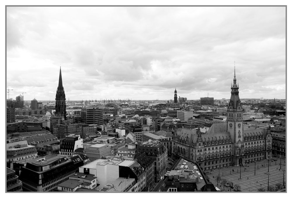 Hamburg vom Turm St. Petri