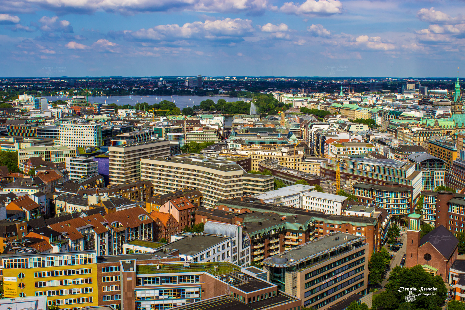 Hamburg von Oben