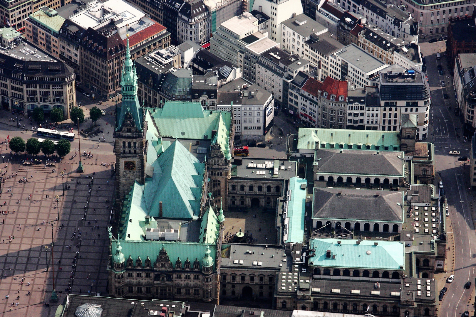 Hamburg von oben