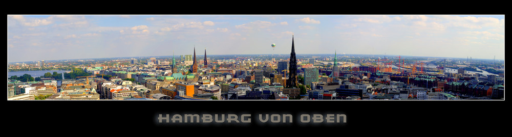 Hamburg von oben