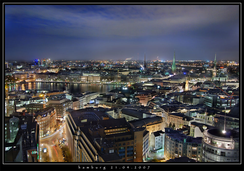 Hamburg von oben