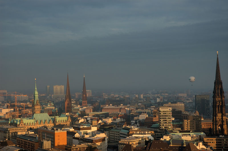 Hamburg von oben