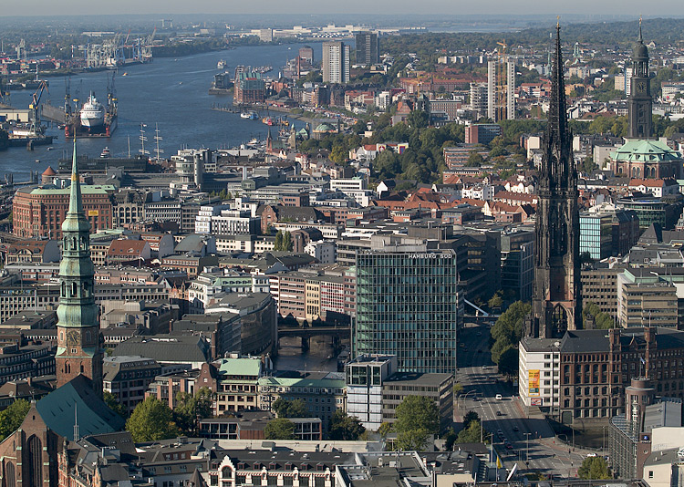 Hamburg von oben