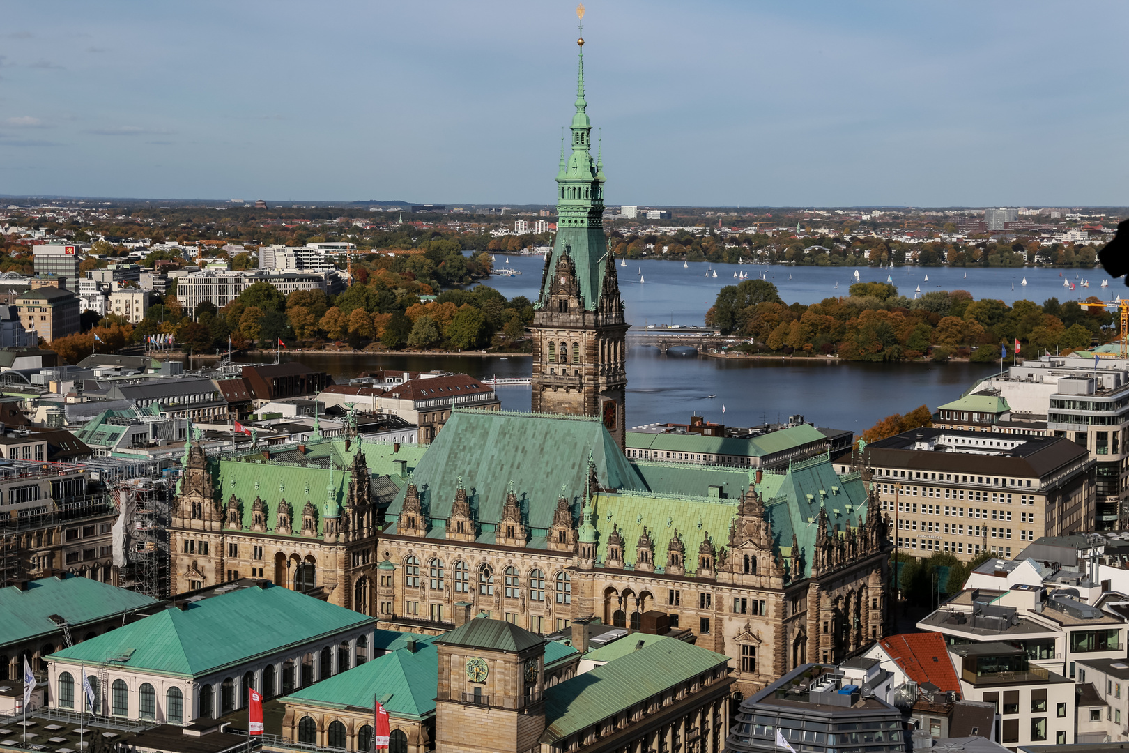 Hamburg von oben