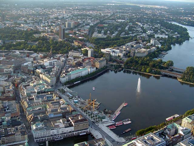 Hamburg von oben