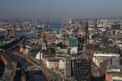 Hamburg von oben