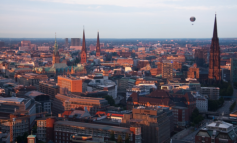 Hamburg von oben I