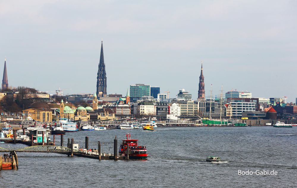 Hamburg vor der Abfahrt