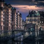 Hamburg Wasserschlösschen im Abendlicht
