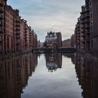 Hamburg Wasserschloss (Reflexion)