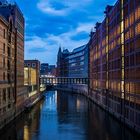 Hamburg zur blauen Stunde