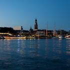 Hamburg zur blauen Stunde