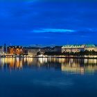 Hamburg...Binnenalster Blaue Stunde