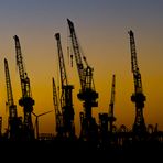 Hamburger Ansichten -  Pause im Hafen