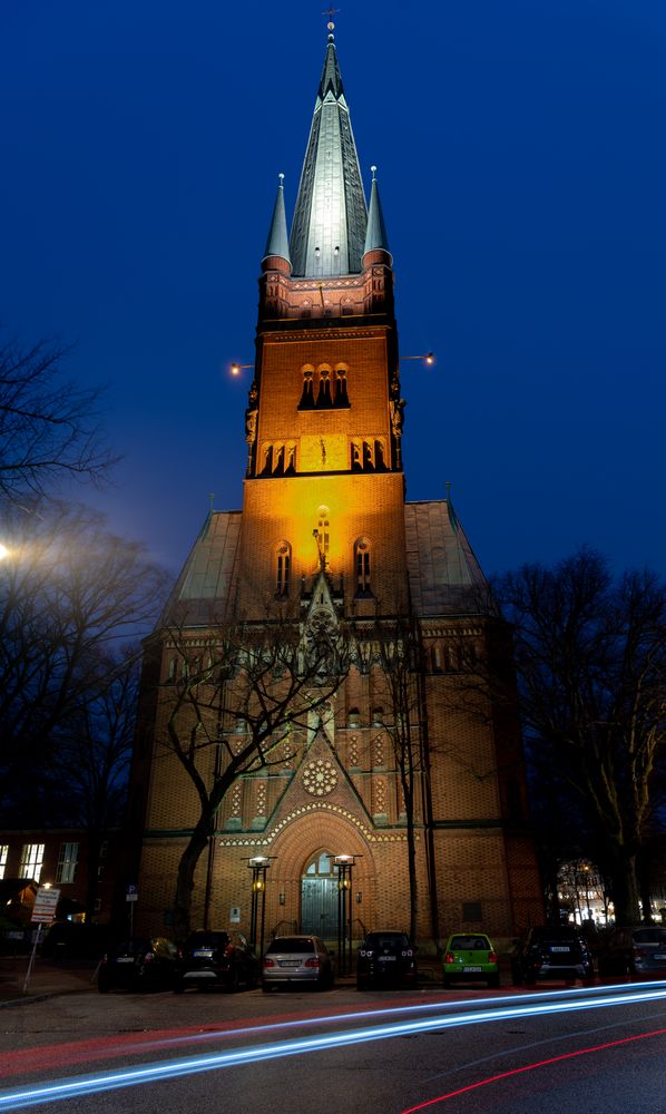 Hamburger Ansichten St. Johannis Kirche Foto & Bild world, hamburg