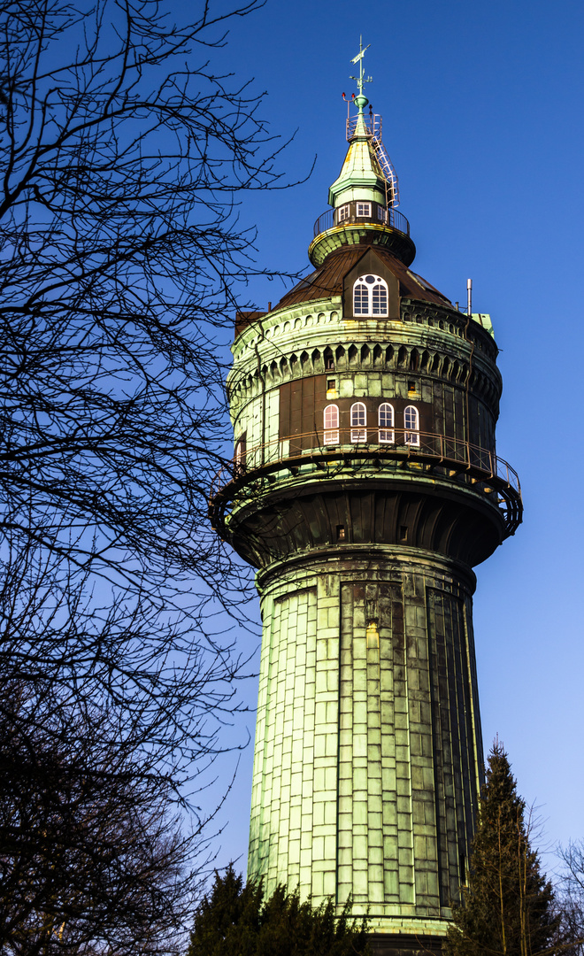 Hamburger Ansichten -  Wasserturm Lokstedt