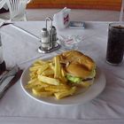 Hamburger auf Roatan