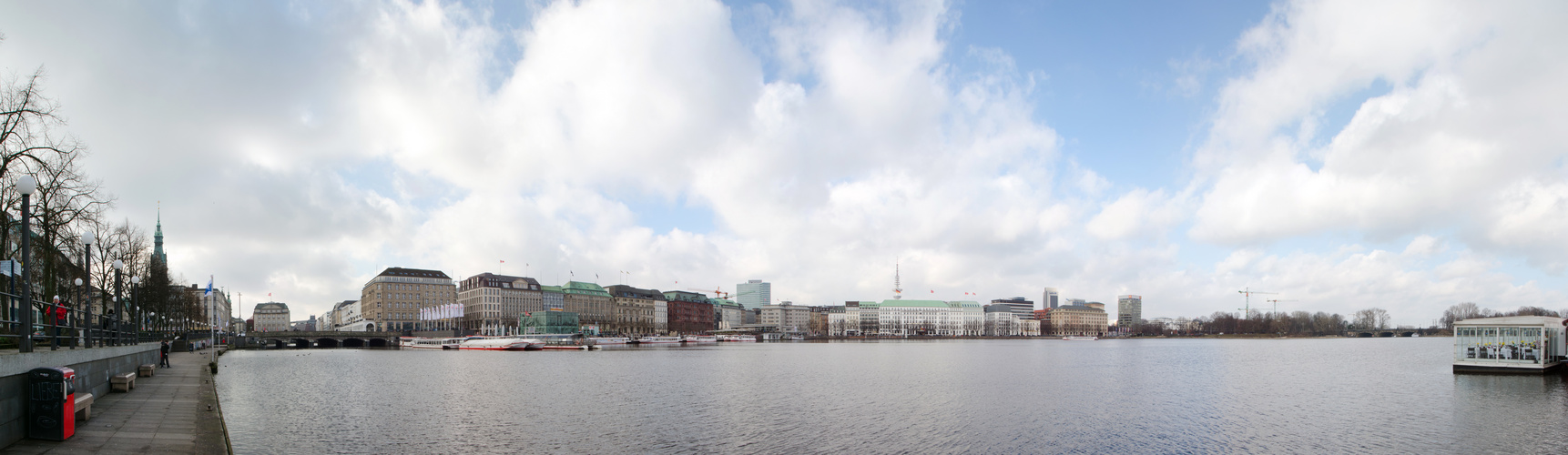 Hamburger Binnen-Alster-Panorama