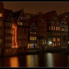 Hamburger Deichstrasse bei Nacht (HDR)