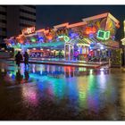 Hamburger Dom '22 on rainy days: "Stardust Autoscooter"