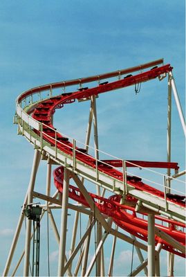 Hamburger Dom Achterbahn