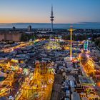 Hamburger Dom, aus dem Riesenrad