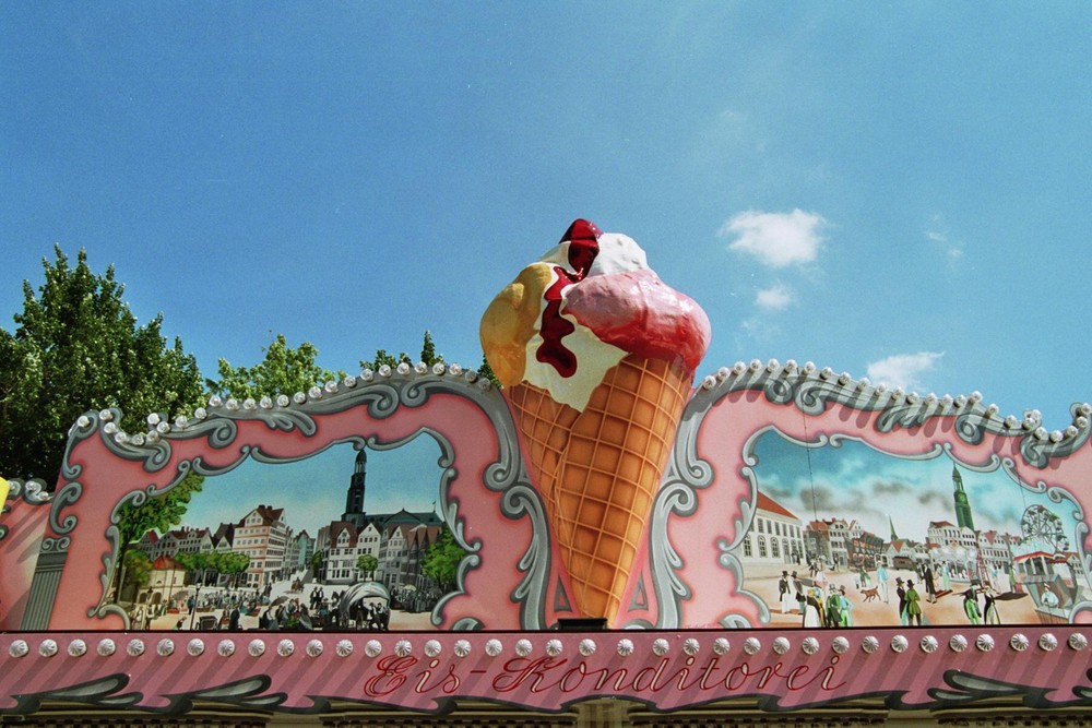 Hamburger Dom Eiszeit