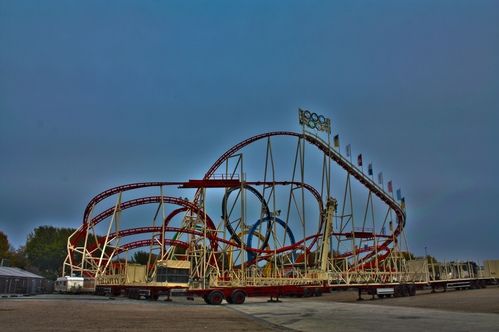 Hamburger DOM Olympia Looping am 30.10.2011 HDR