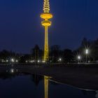 Hamburger Fernsehturm iluminiert