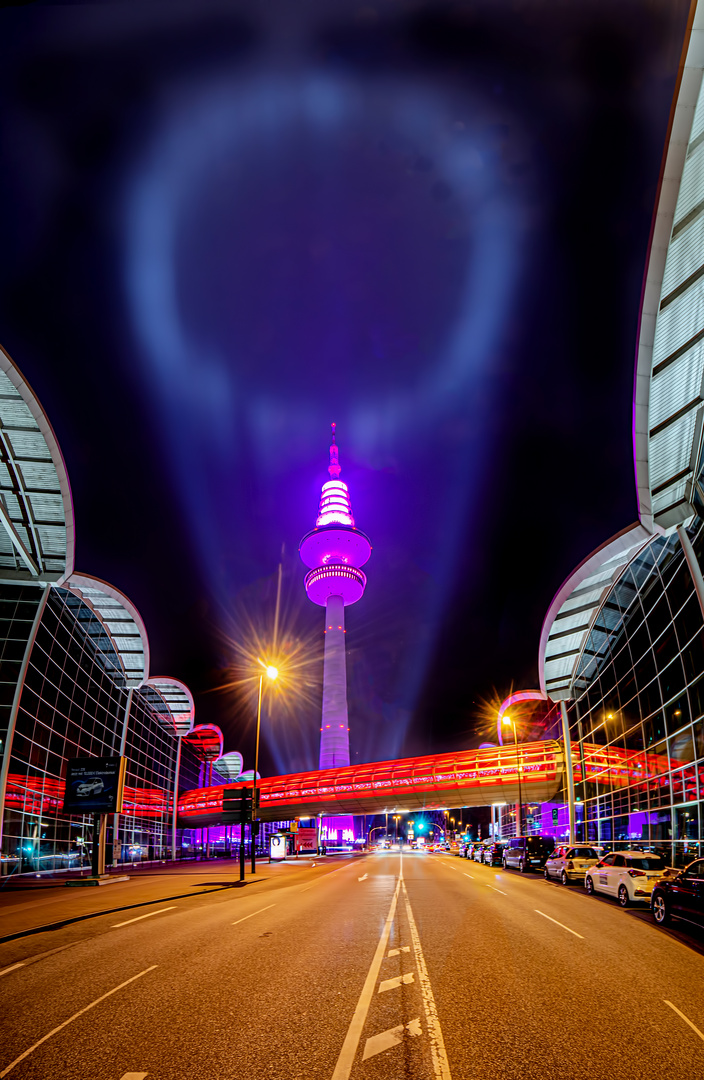 Hamburger Fernsehturm Silvester 20/21