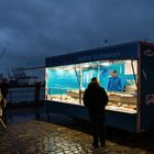 Hamburger Fischmarkt am frühen Morgen