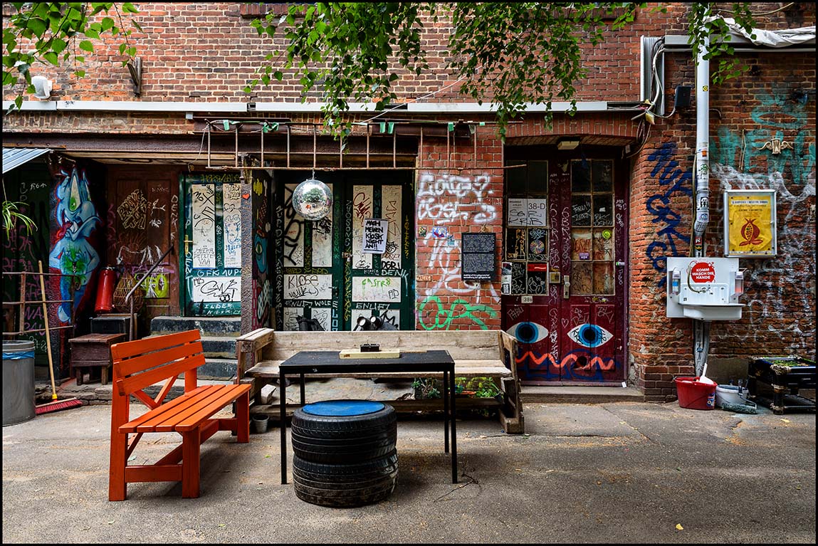 Hamburger Gängeviertel, Innenhof Haus Butze #2