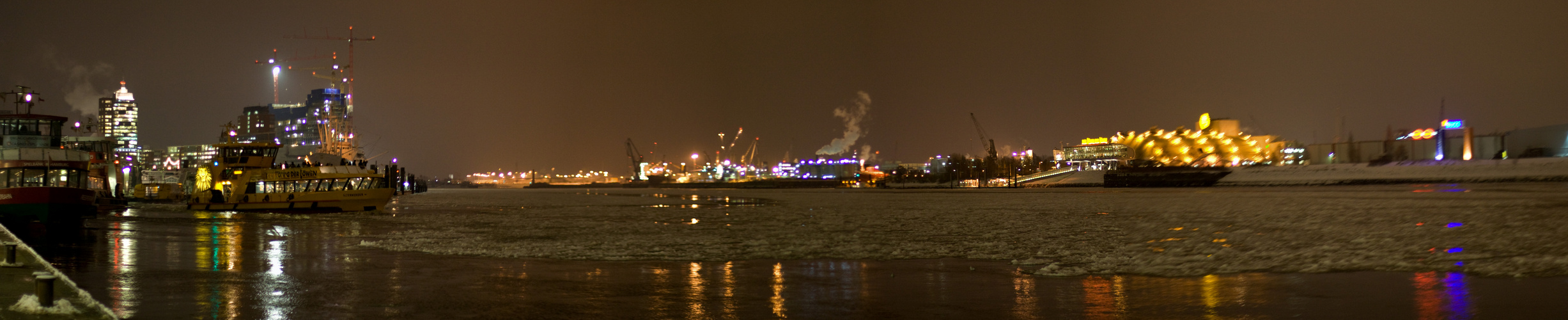 Hamburger Hafen 12.01.2010