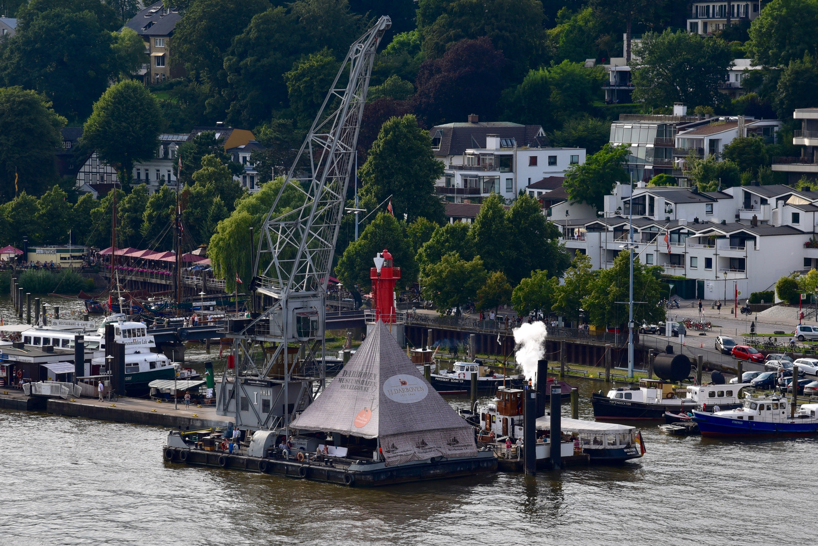 Hamburger Hafen 2 - Gruß zum Abschied