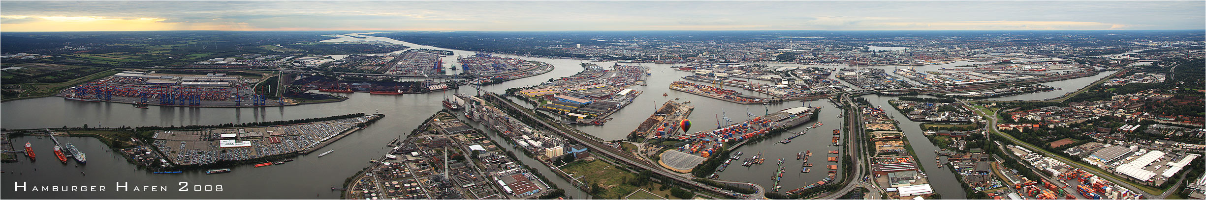 Hamburger Hafen 2008