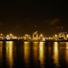 Hamburger Hafen bei Nacht 2008