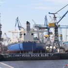 Hamburger Hafen - Blohm & Voss - "Dock Elbe 17"