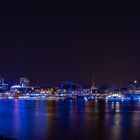 Hamburger Hafen Blue Night 3