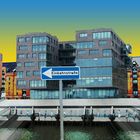 Hamburger Hafen City Einbahnstraße