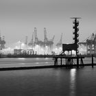 Hamburger Hafen, Containerbrücken, SW